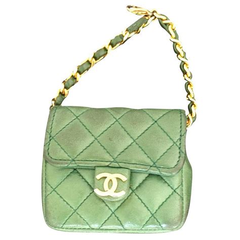 sac vert chanel|Chanel sacs.